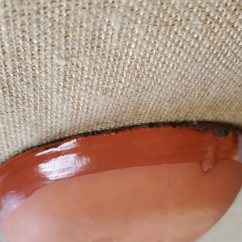 SIGNED Jeff White Redware Pottery of a Rabbit/Hare. Excellent Vintage (1990) con - Picture 6 of 11